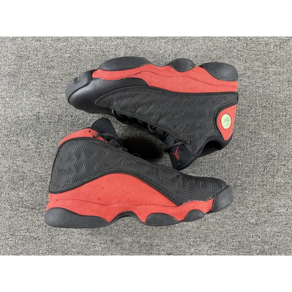 Jordan Air Jordan 13 Retro Bred Shoes Mens 9.5 Black Red Basketball 414571 004